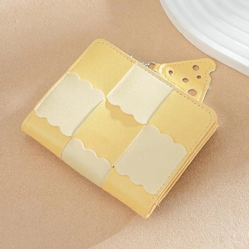 

340D Clutch Bag Coin Purse Leather Wallet Portable Pocket Purse Short Zipper Wallet