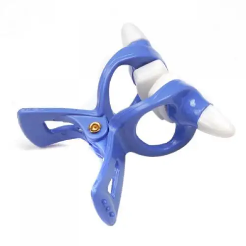 2Pcs Unisex Nose Up Lifting Shaping Clip Straightening Lifter Blue