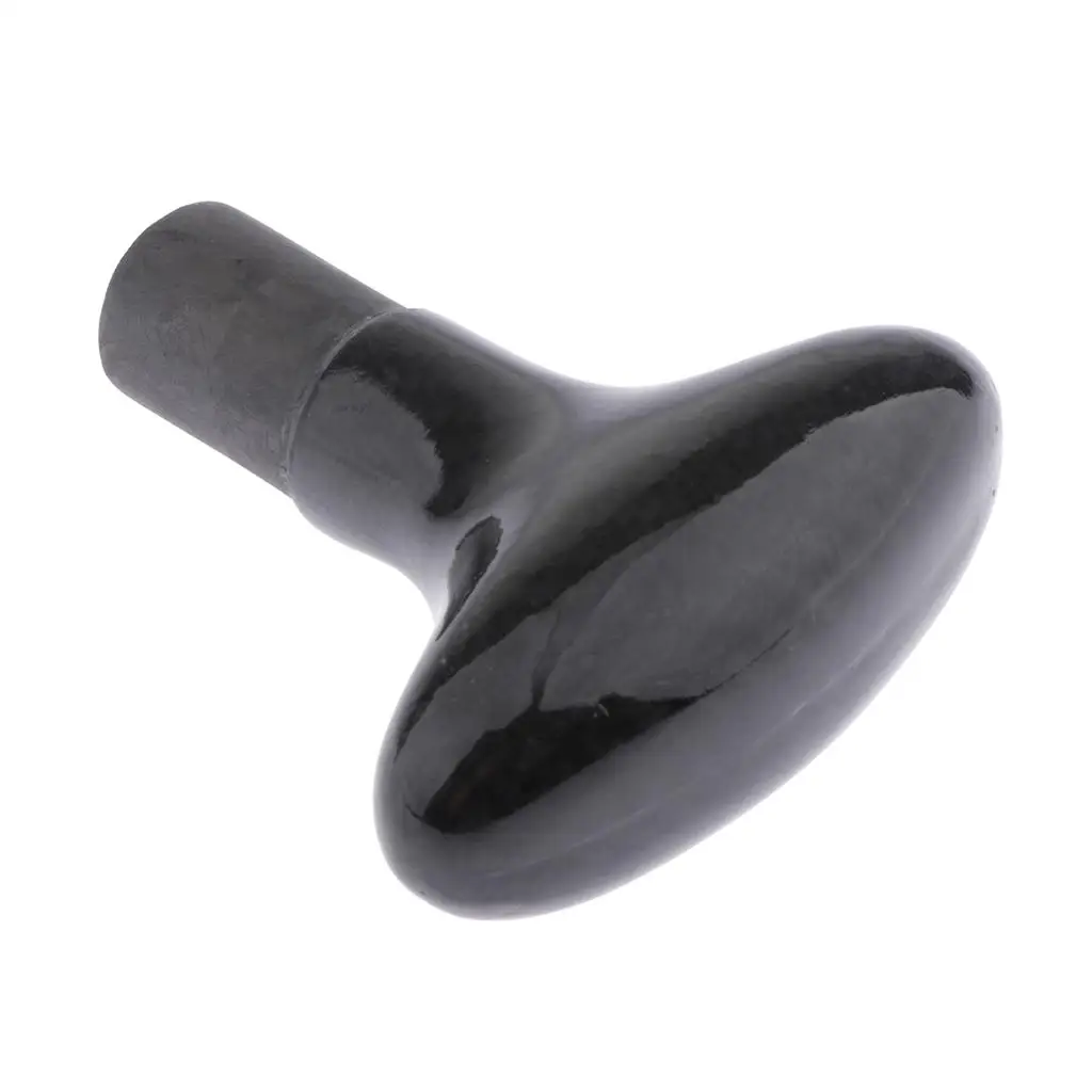 Paddle Carbon Grip Handle Durable Lightweight Black Canoe Surfboard Shaft Accessory for Boat Paddle Support