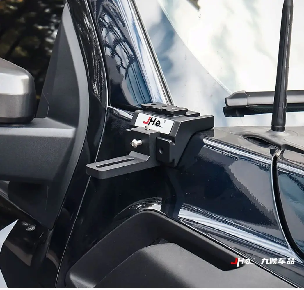 JHO A-Pillar Quick Release Mount Brackets for Ford F150 Raptor 2022-2026 Dual LED Work Light Pods Holder Off-Road Accessories