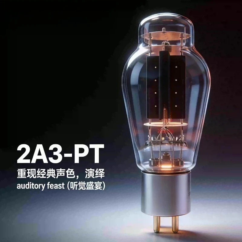 HIFI 2A3C 2A3 Vacuum Tube Gold-Plated Pins Precisely Matched Pair For Audio Tube Amplifier Replacement Valve