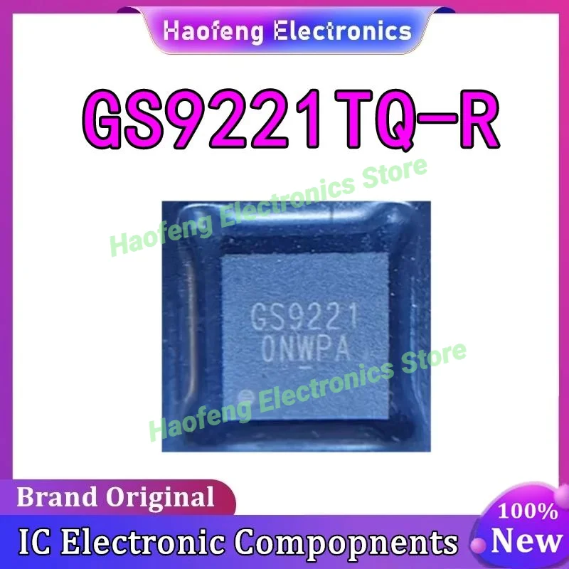 5PCS 100% New GS9221TQ-R GS9221TQ GS9221 QFN-23 Chipset in stock