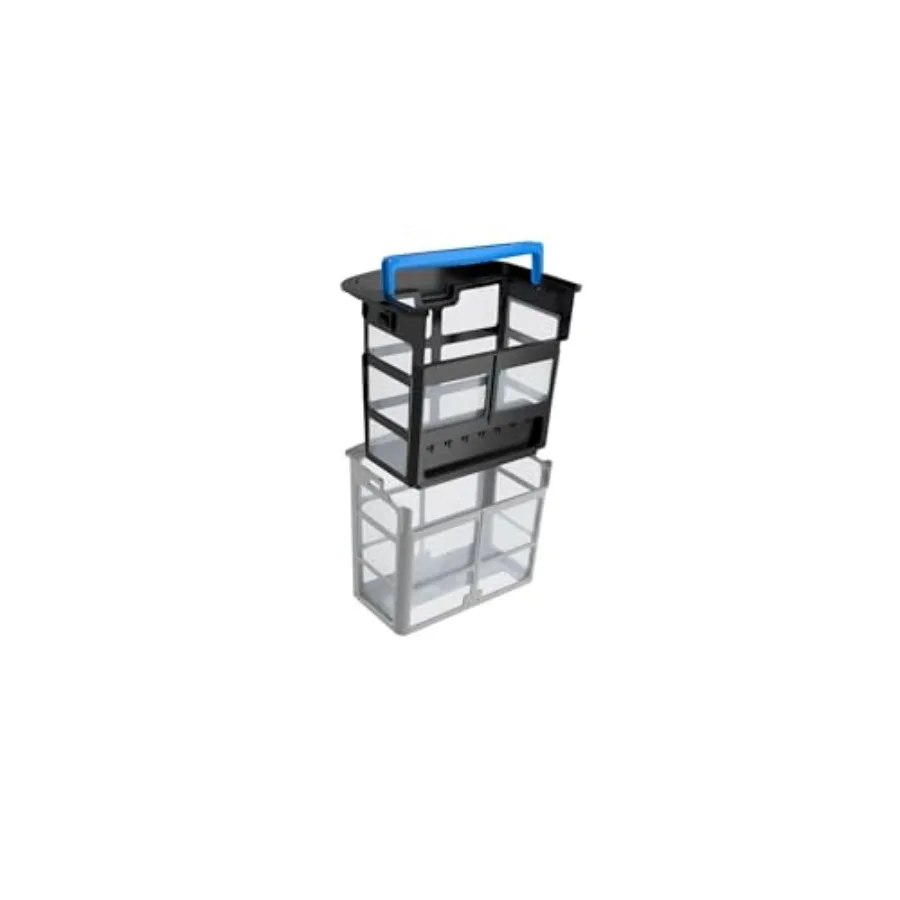 

2025 Upgrade Genuine Dual Filter Basket for AquaSense 2 Ultra (Only) Bathroom, ABS Plastic, White, Leak-Proof Seal Easy Snap-On