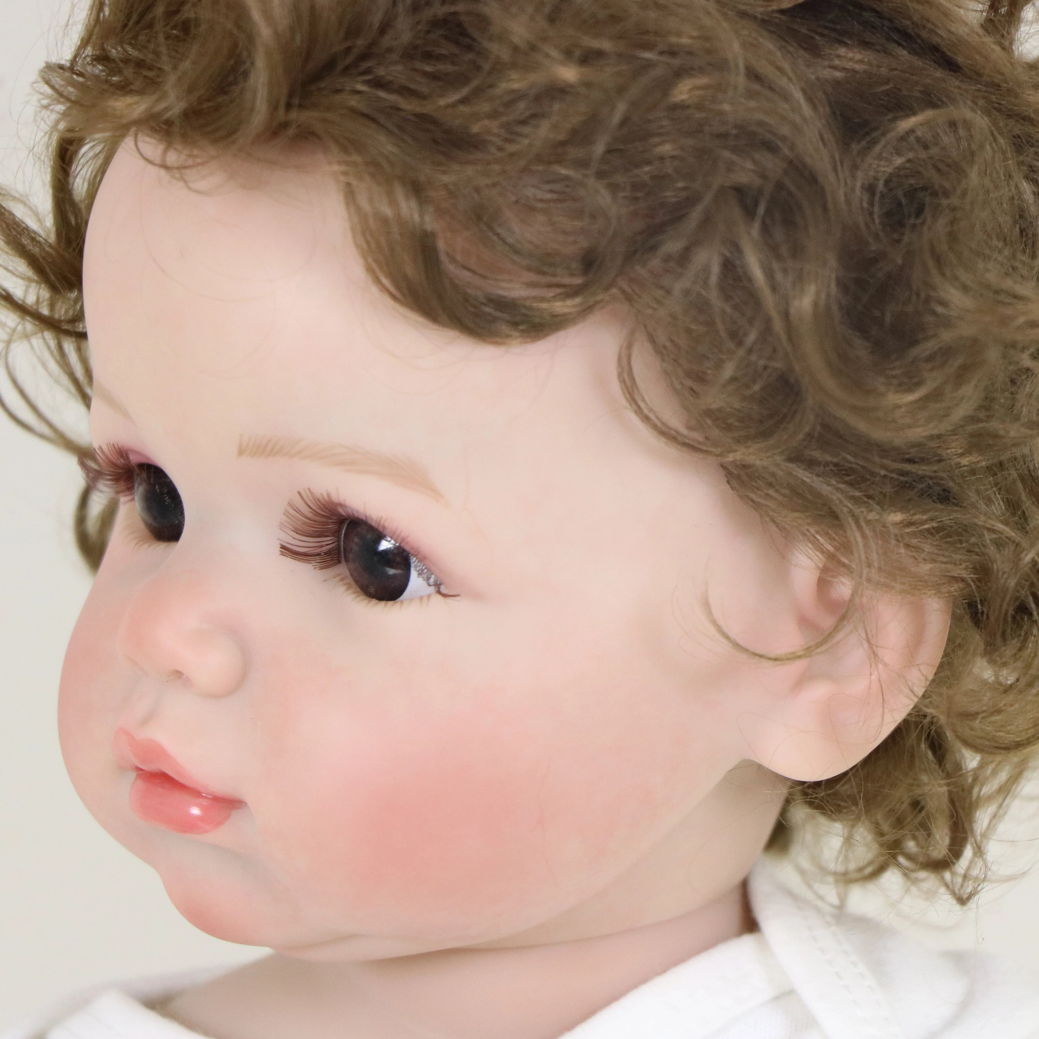 Handmade Lifelike Reborn Baby Doll Toddler Boy with Vein Vessel on face - 56Cm/22Inch - Suitable for Ages 3+ Perfect Gift