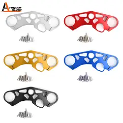 Areyourshop for SUZUKI GSXR 600 750 2006-2010 1000 2017-2018 낮추기 트리플 트리 프런트 어퍼 탑 클램프 오토바이 액세서리