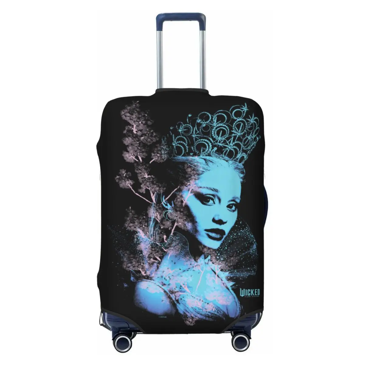 

Wicked- For Good Glinda Striking Suitcase Cover Business Protection Vacation Strectch Luggage Supplies