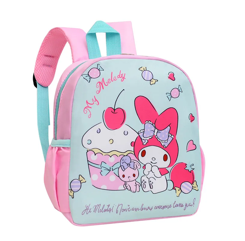 Cute Hello Kitty Sanrio Kindergarten Backpacks Toddler Cartoon Schoolbag Kids Shoulder Bag