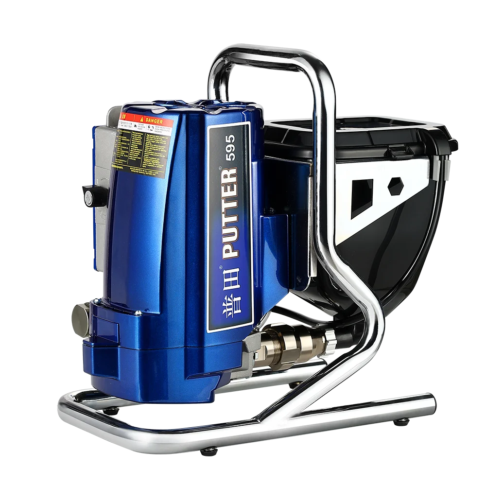PT-595 For Max II 490 Electric PC Pro Class Airless Paint Sprayer With Hopper Brushless Motor 1500W