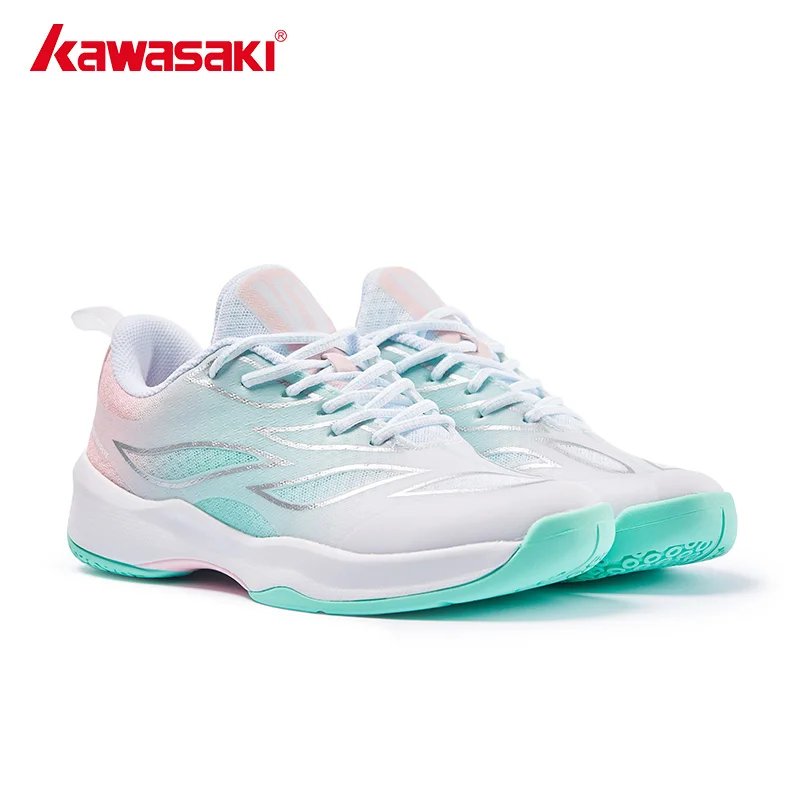 Kawasaki Honoer Series A2301 Women\'s Sports Shoes Sneaker Fashionable Professional Anti-slip Badminton Racket Tennis Shoes