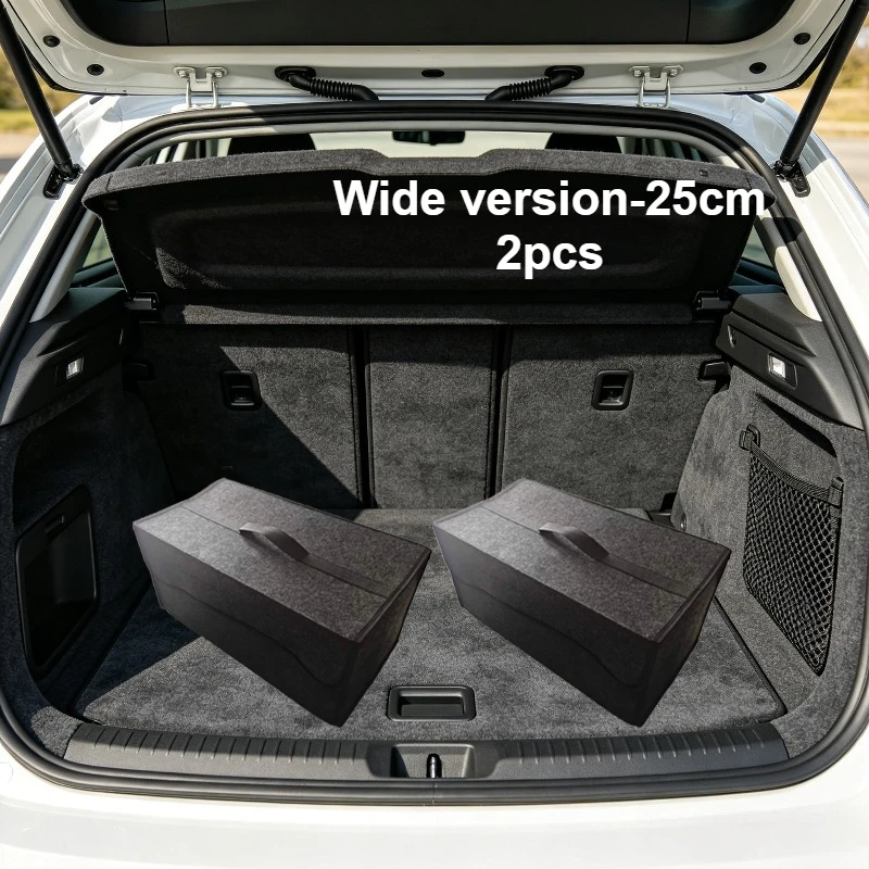 KKJOY 2pcs 50cm Trunk Organizer Bags, Extended and Widened Version 50cm*25cm*25cm