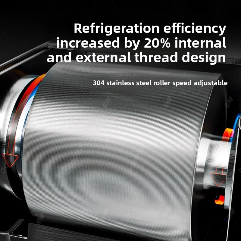 Máquina de hielo de copo de nieve LXC, trituradora de hielo automática comercial de Internet para celebridades, leche, copo de nieve