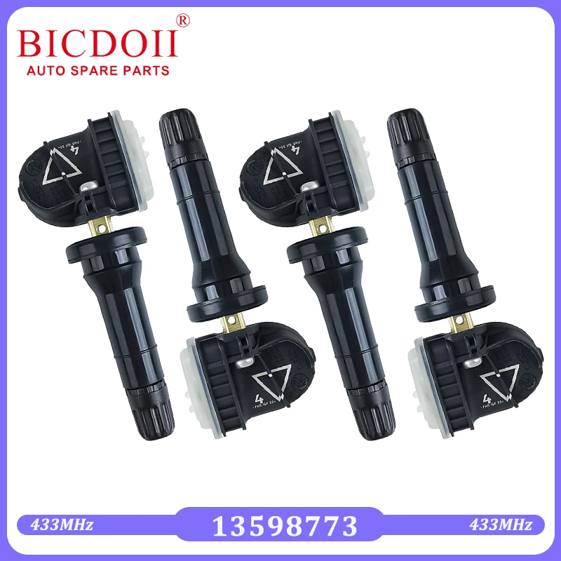 

New For Buick Enclave Encore Regal Velite Tire Pressure Monitoring Sensor Cadillac CT6 XT5 XT6 SRX XT5 XTS 433MHz TPMS 13598773