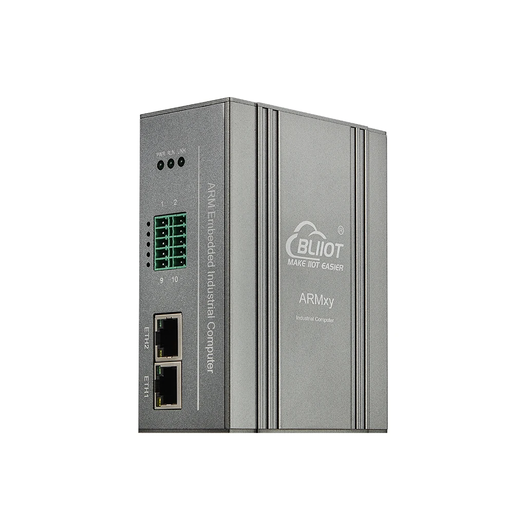 BLIIOT passerelle d'ordinateur de bord industriel SCADA noeud de bord DDR3 eMMC 2 * A7 T113-i ordinateurs basés sur ARM intégrés avec Ubuntu Linux