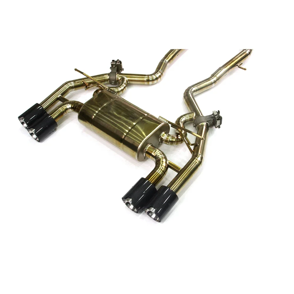 Performance Titanium Catback for BMW M2C/M2 Competition F87 3.0T 2018-2023 Single Mid Pipe Escape Exhaust