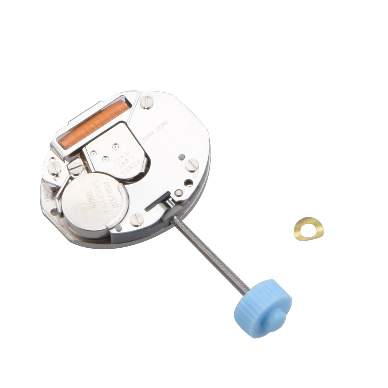 

For RONDA 751 753 Quartz Movement 2 Hands Watch Movement W/Adjusting Stem Watch Spare Parts for Watch Repairing