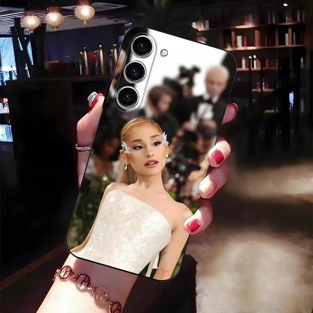 A-Ariana Grande Singer Handyhülle für Samsung A57 A37 A33 5G A54 A36 A35 A56 A52 A17 stoßfeste weiche Abdeckung