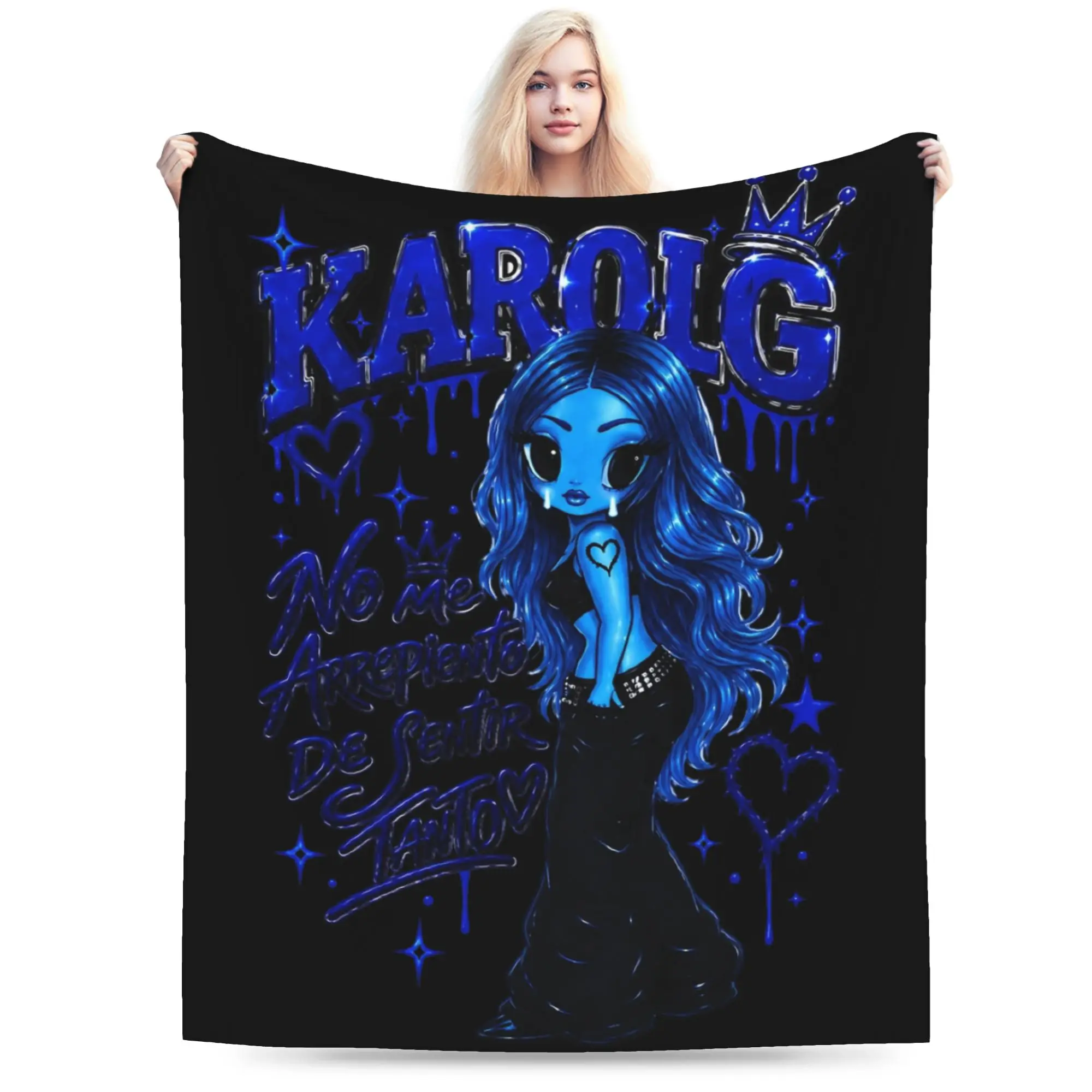 K-Karoled G NMADST New Album Blanket Flannel  Comfortable Super Soft Throw Blanket for Home Rug Piece