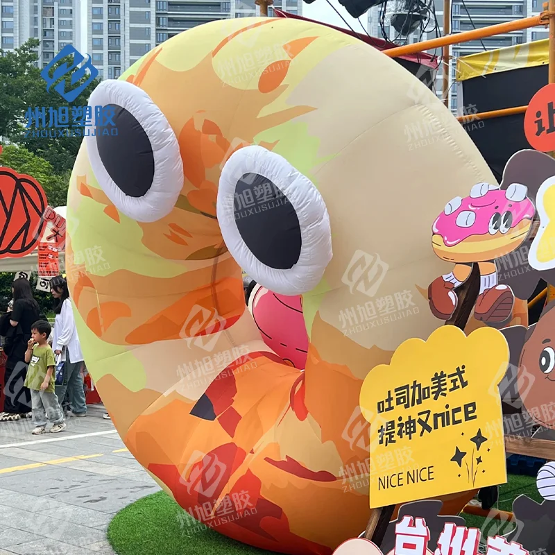 Dessert festival giant inflatable donut cartoon donuts sweet toast bread cartoon inflatable model