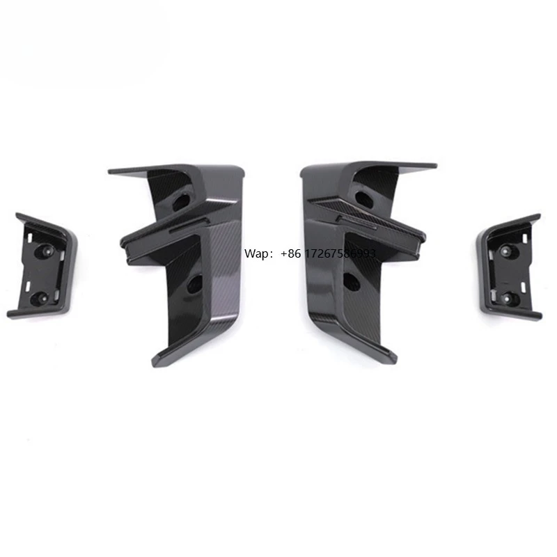 

B Style Dry Carbon Fiber Car Front Fender Vent Cover for G-Class W464 G63 G500 2019-2024 Carbon Fender Vent