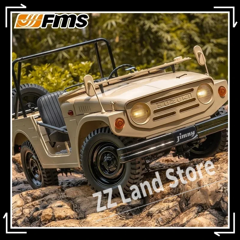 Fms 1:6 Jimny Remote Control Four-Wheel Drive Suzuki Jimni Off-Road Car Model Decoration Sports Car Toy Model Adult Boy Gift