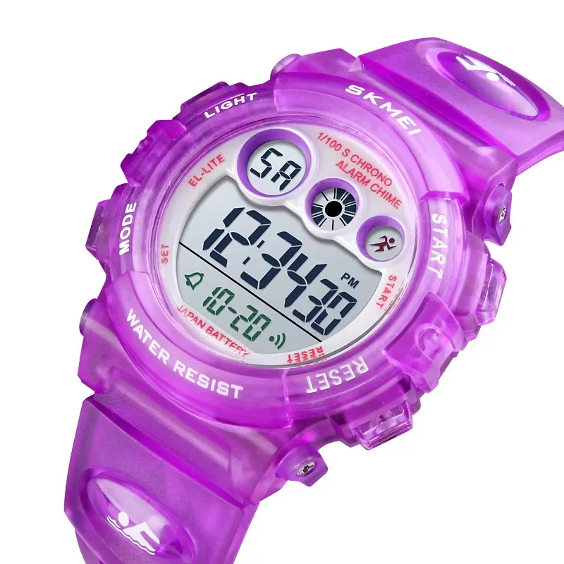 Fashion Kids Multifunction Digital LED Watch Waterproof Alarm Date Sports Children Electronic Wristwatches