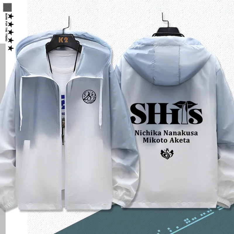 

Мужская тонкая одежда для защиты от солнца Idol Master Color 283, офисные шлепанцы, летняя верхняя одежда Jaet