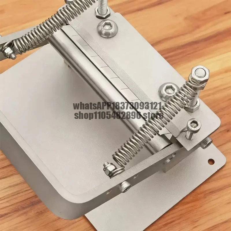 1Pc Manual Splitter Peeling Machine Stainless Leather Splitter for DIY Craft Leather Work Cutting Tools