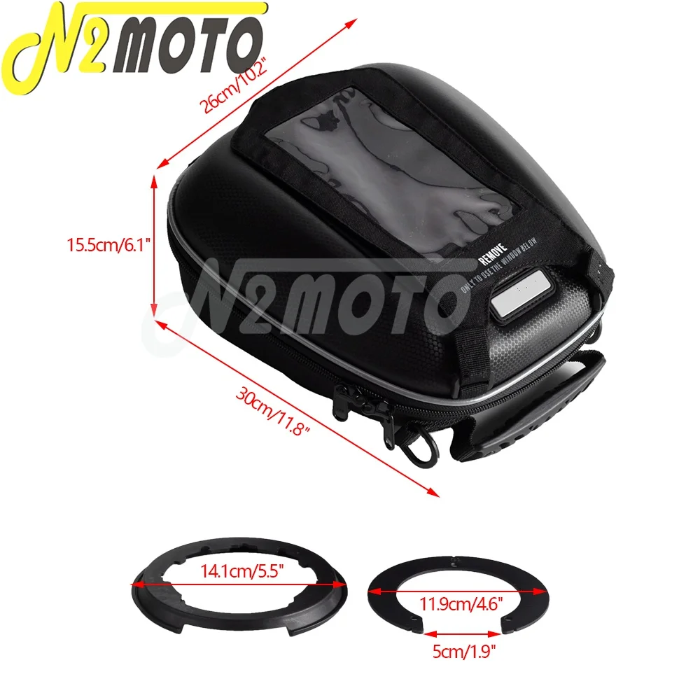 Motor Fuel Tank Bag Racing Bags For HONDA CBR 600-1000 VFR 800 RC 51 VTR RVT 1000 NT XL 700 DN-01 CB CBF 600 750 900 1000 1300 