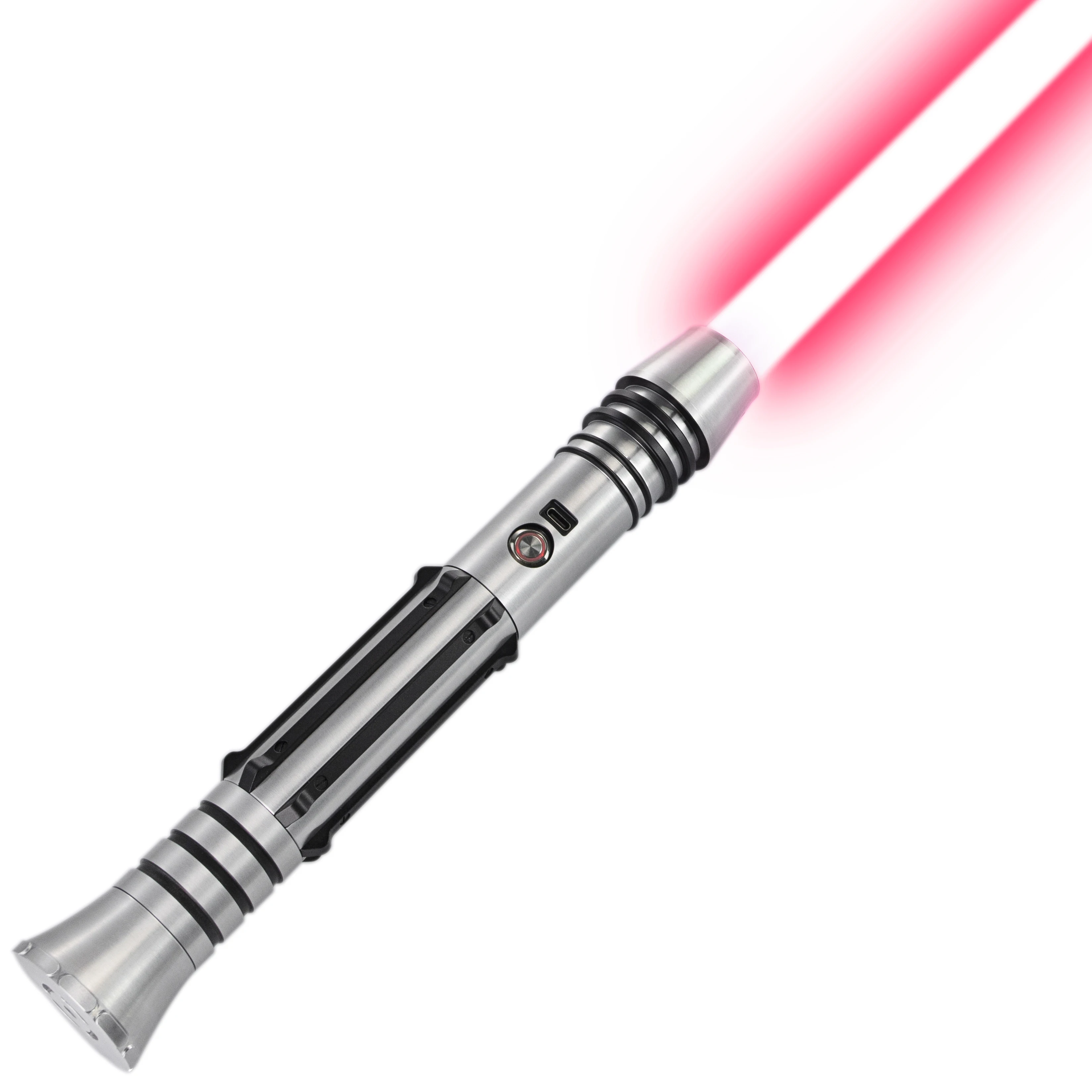 DamienSaber Lightsaber sensitif cahaya ayun halus Saber Xeno3.0 Pixel FX Saber berat Dueling Metal Hilt dengan 16 tulisan suara