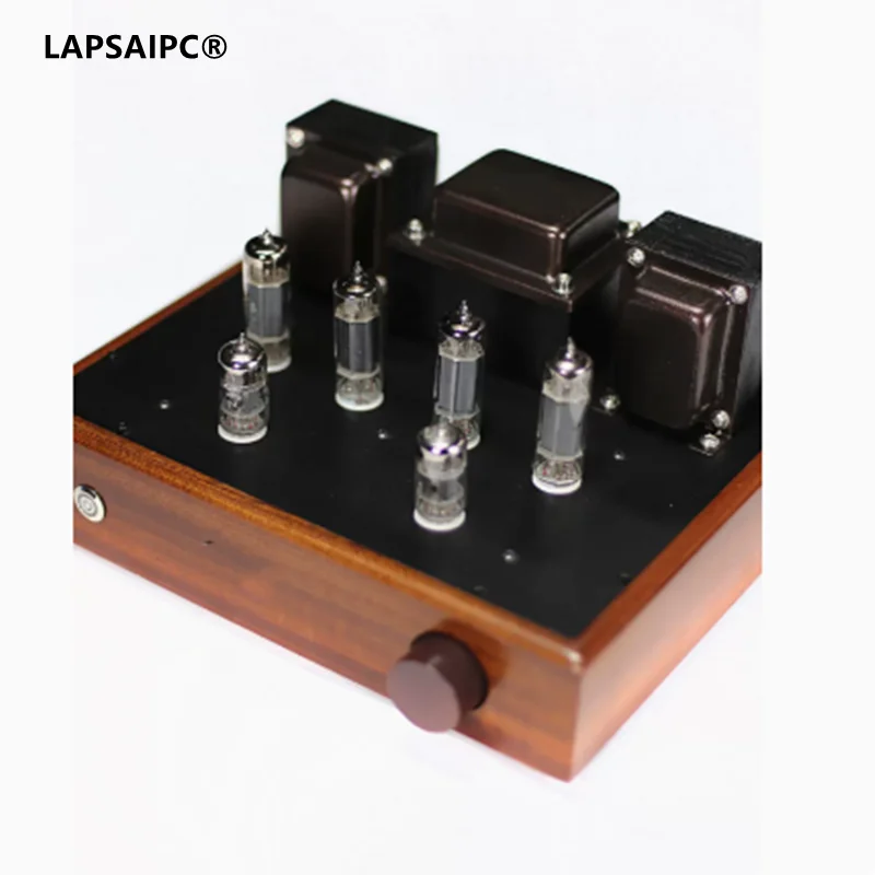 Lapsaipc 12AX7 Push 6P14 EL84 Push-Pull Vacuum Tube Amplifier 2.0 Stereo 10W Vacuum Tube Amplifier DIY Kit Audio