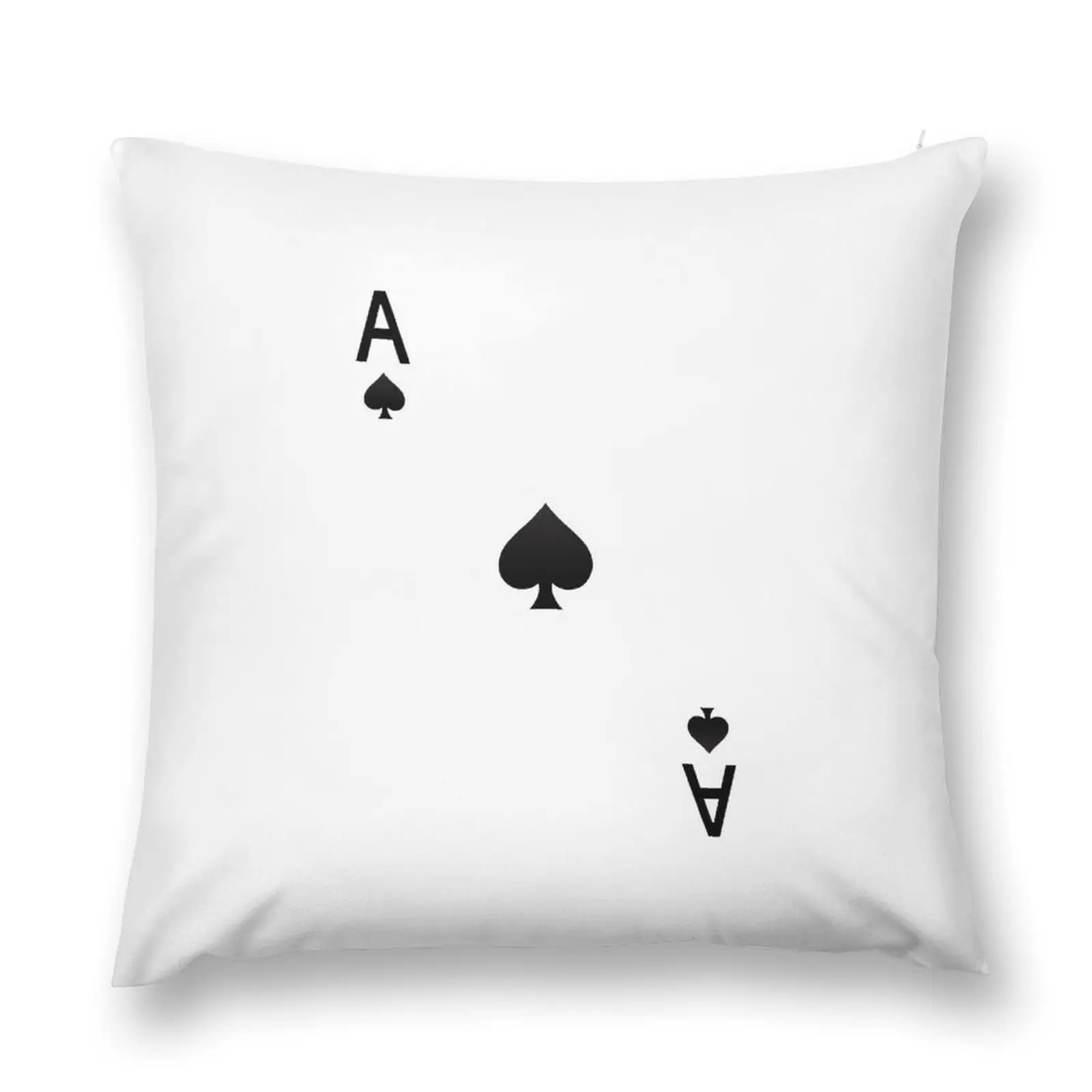 Ace of Spades- Playing Card Design Throw Pillow Luxury Cushion Cover Decorative Cushions pillow