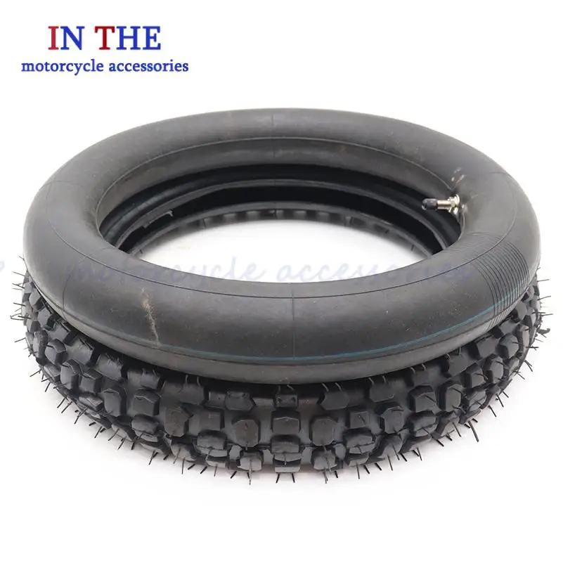 Hochwertiger 3.00-12 Zoll Reifen & Schlauch, 12 Zoll Reifen für Trail Off Road Dirt Bike Motocross Motorrad