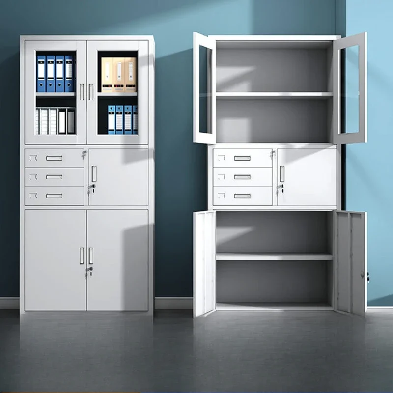 

Office Steel File Cabinet Multi-layer Locked File Cabinet File Cabinet Financial Certificate Locker Bookcase Drawer Cabinet