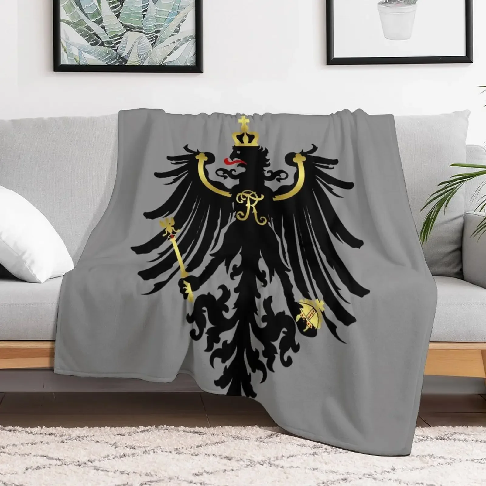 Prussia Throw Blanket sofa bed Decorative Sofas Blankets