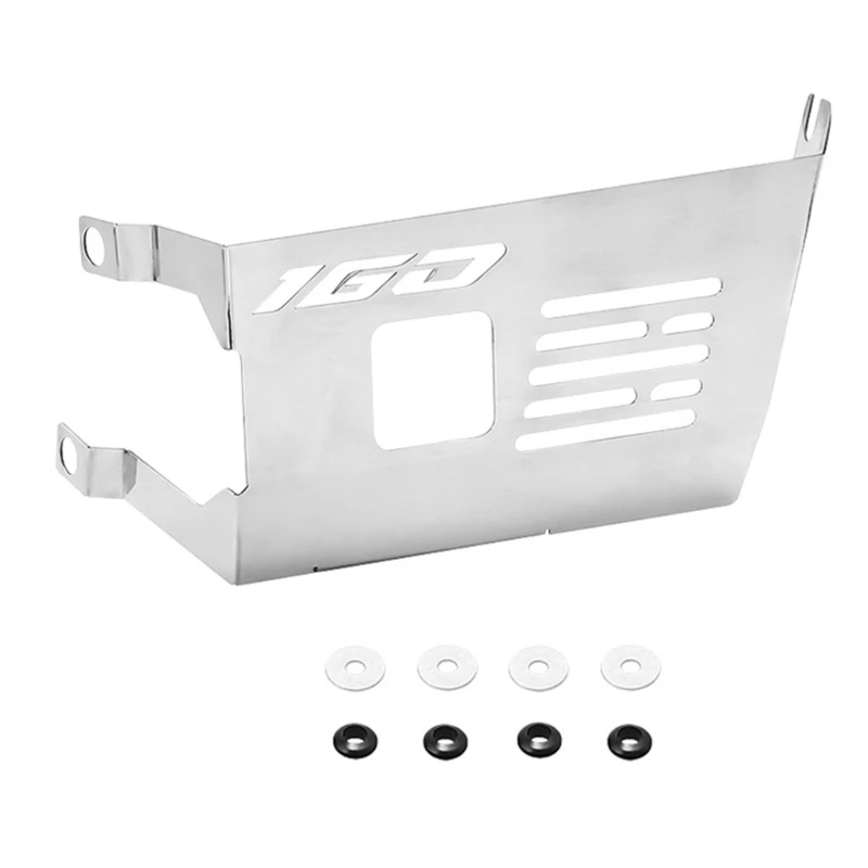 Upgraded Underbody Guard Steel Bottom Cover Designings Bottom Cover Simple Installation for ADV160 PCX16 Motorbike