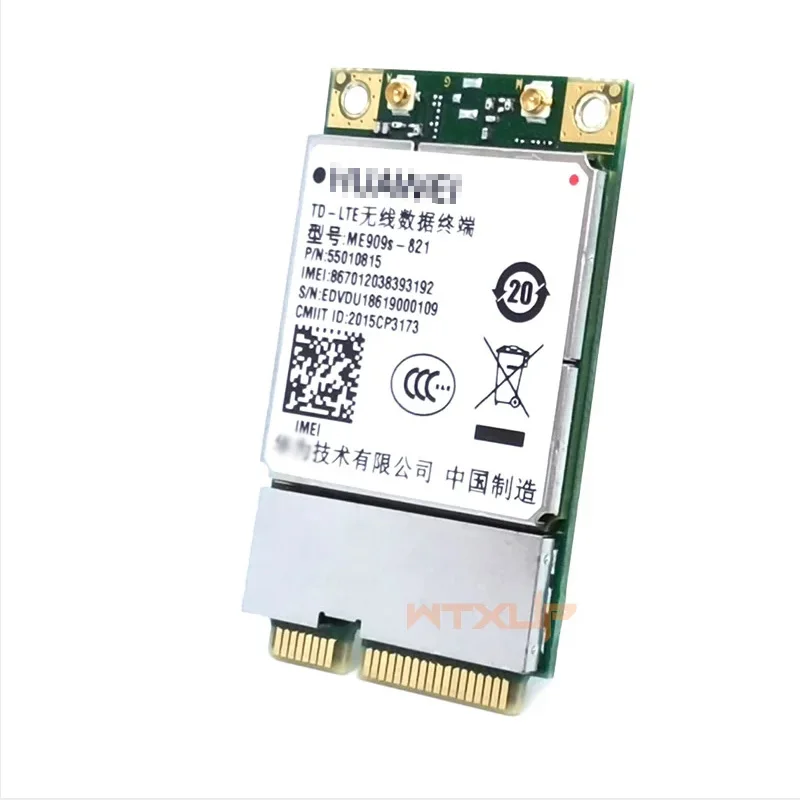 Imagem -02 - Mini Pcie Unicom Telecom Lte 4g Module Cat4 para Aplicação M2m Novo Original Me909s821