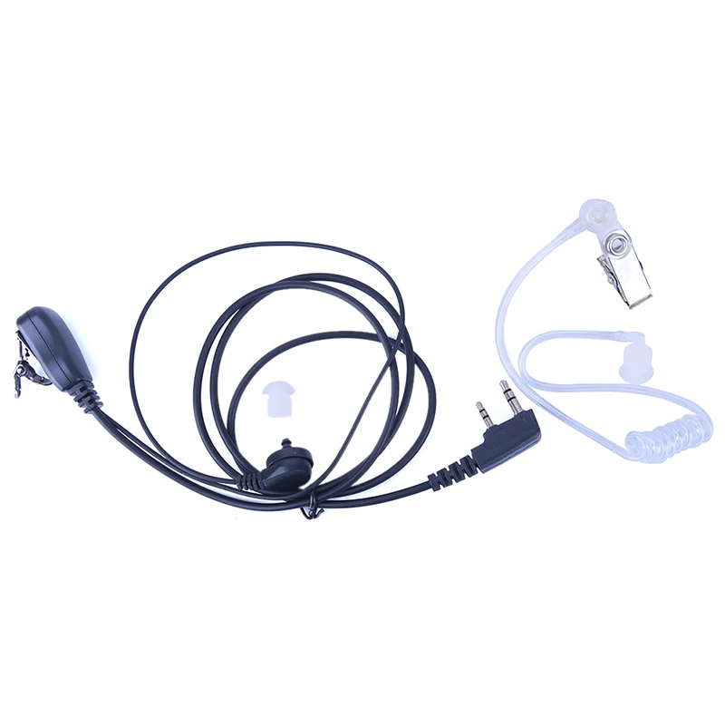 سماعة أذن راديو مع ميكروفون لراديو كينوود BF-888s ثنائي الاتجاه #1