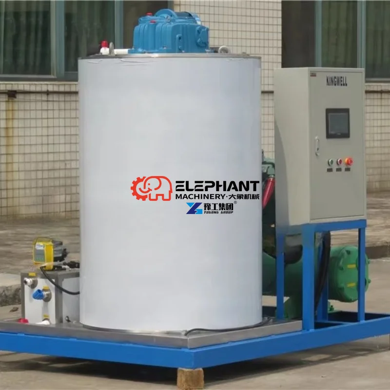 5 Ton 10 Ton CE Approved Industrial Ice Flake Machine Price for Sale in Africa Market