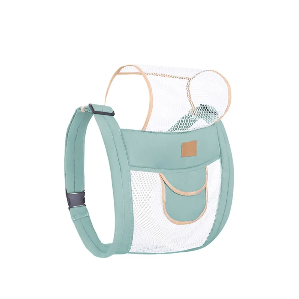 

Ergonomic Baby Carrier Breathable Head Support Net Infant Backpacks Holder Cross Straps Double-sided Newborn Sling Wrap Street