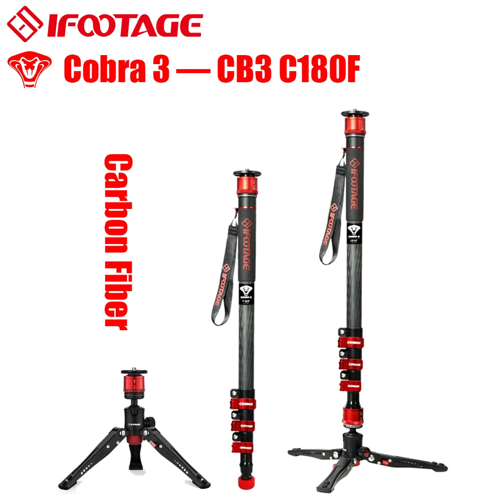 IFOOTAGE Camera Monopod Cobra 3 C180F, 71