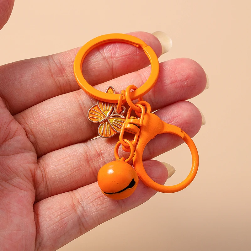 Aihua Schöne Schlüsselanhänger mit Früchten und Tieren für Frauen und Mädchen, niedlicher Schlüsselanhänger mit Hund, Katze, Schmetterling, Handtaschenanhänger, Schmuck, Geschenke – Detail 2