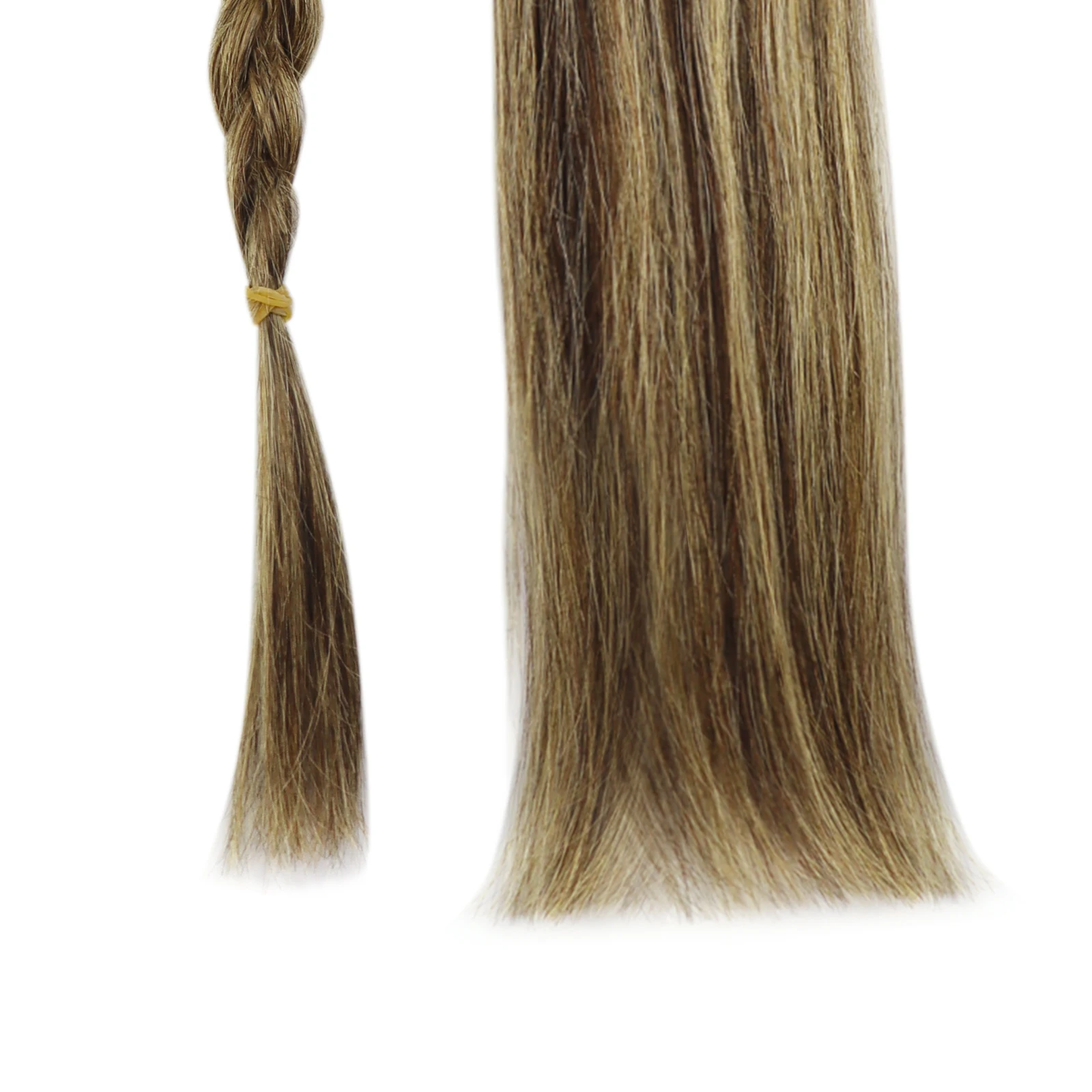 Moresoo-extensiones de cabello humano con cinta de 25G, 10 piezas, cabello liso Natural Remy, 14-24 pulgadas