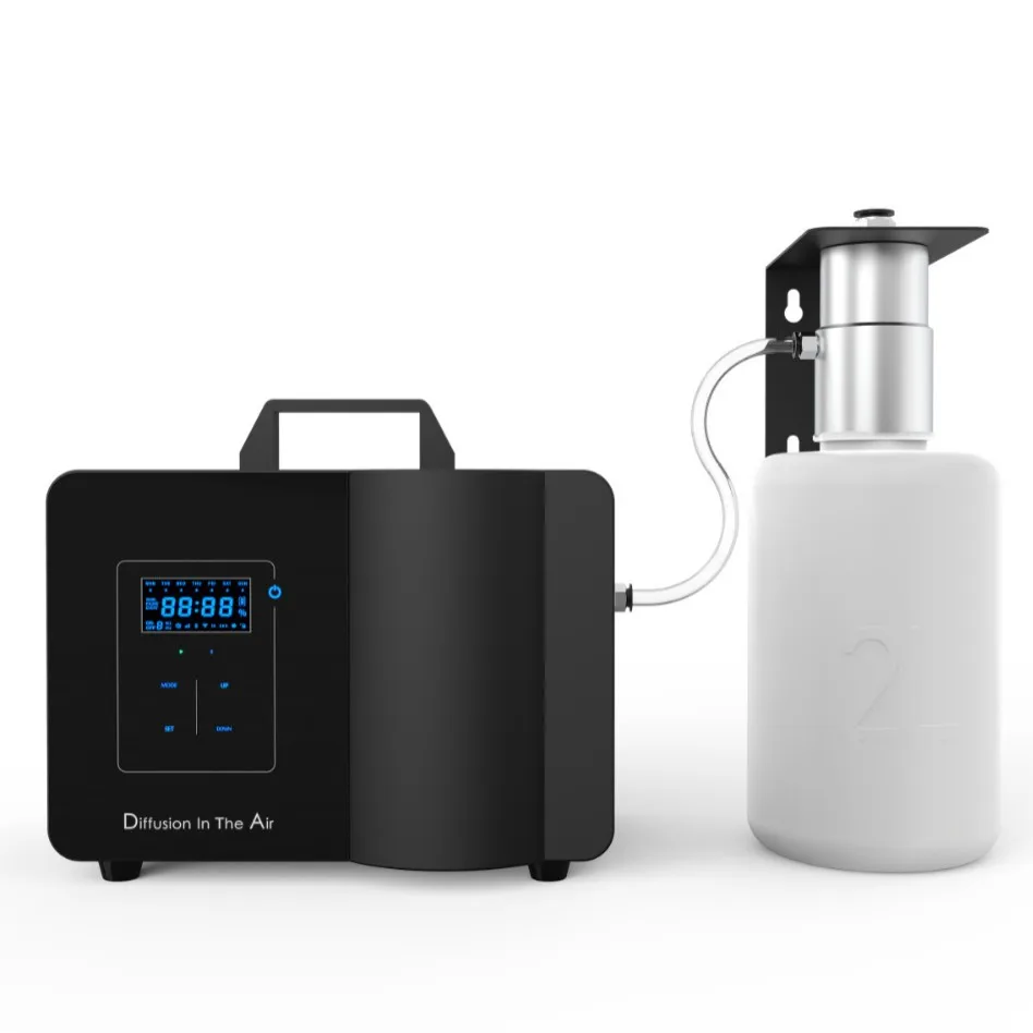 Hotel Lobby Aroma Diffuser, Two-fluid Atomization Automatic Scent Sprayer, Commercial Aromatherapy Machine Manufacturer
