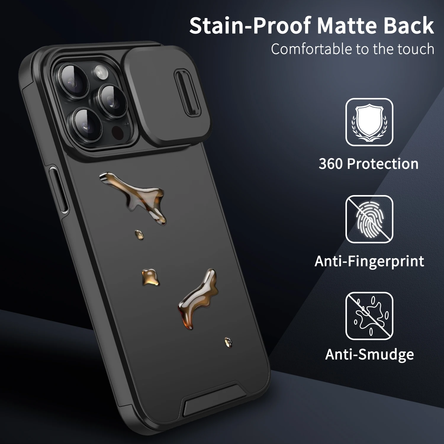 Slide Camera Phone Cover For iPhone 15 14 13 Pro Max 12 11 Pro Max 14 15 Plus Case Soft Silicone Shockproof Bumper Coque Fundas