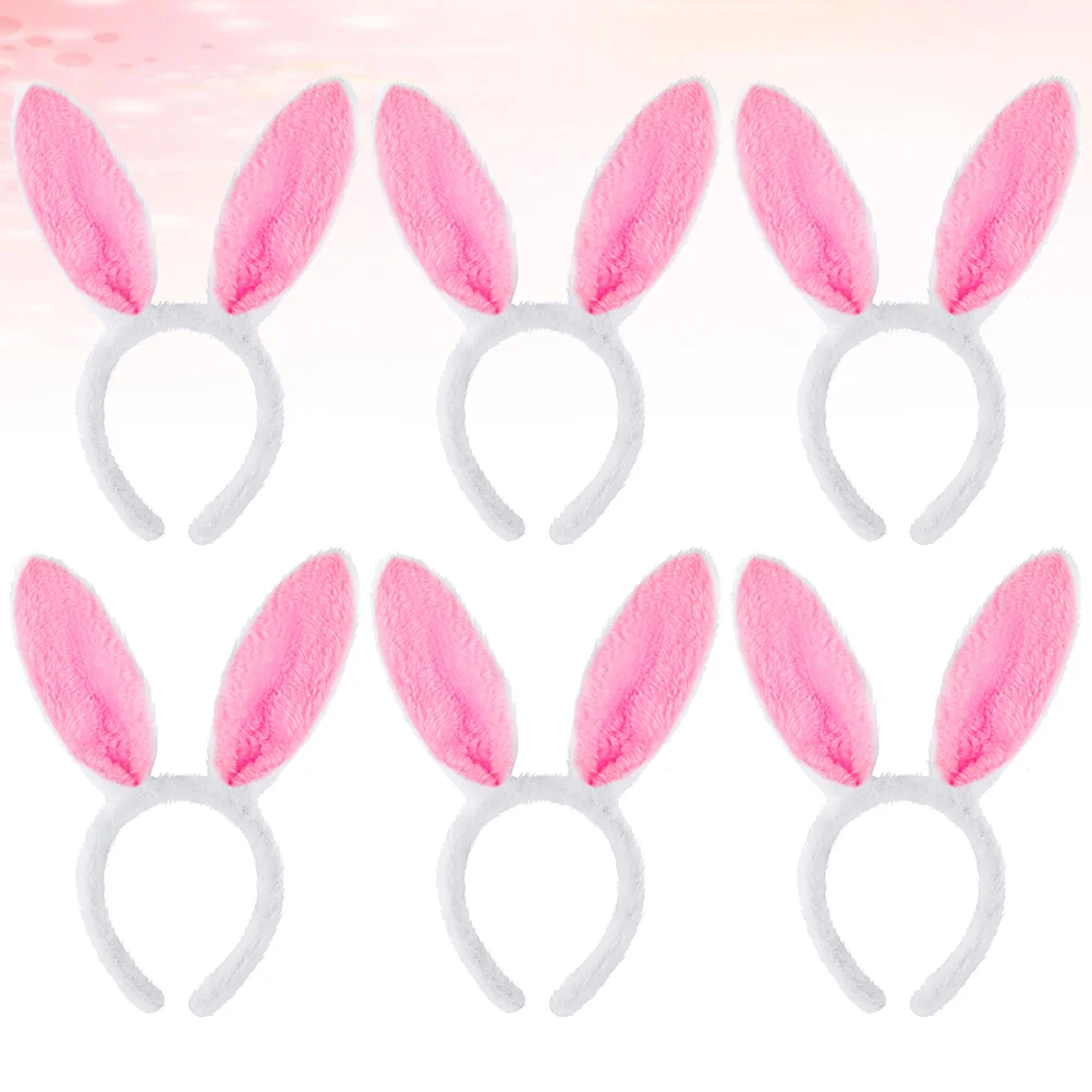 

Bunny Ears Headband Costumes Party Supplies Rabbit Hair Accessories Women's Ribbon