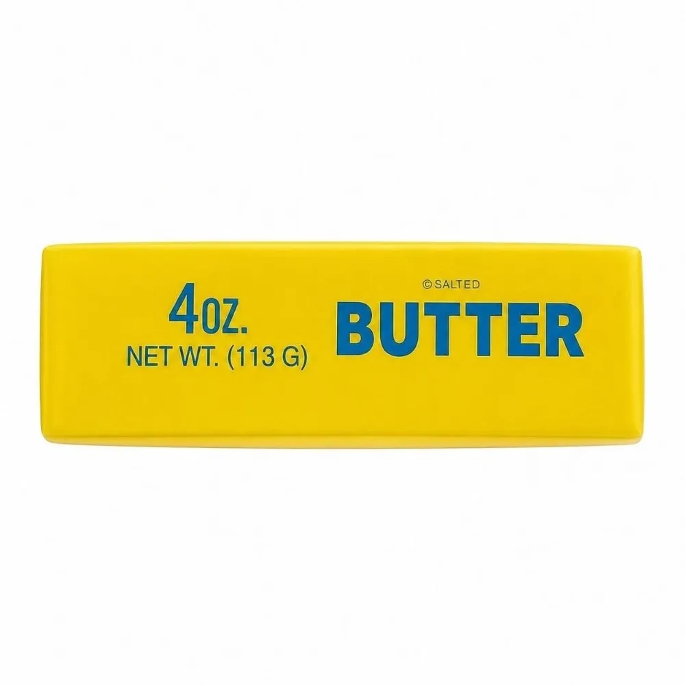 New No Bounce Butter Stick Squeeze Stress Relief Hand Relaxation Simulation Food Pinch Gift