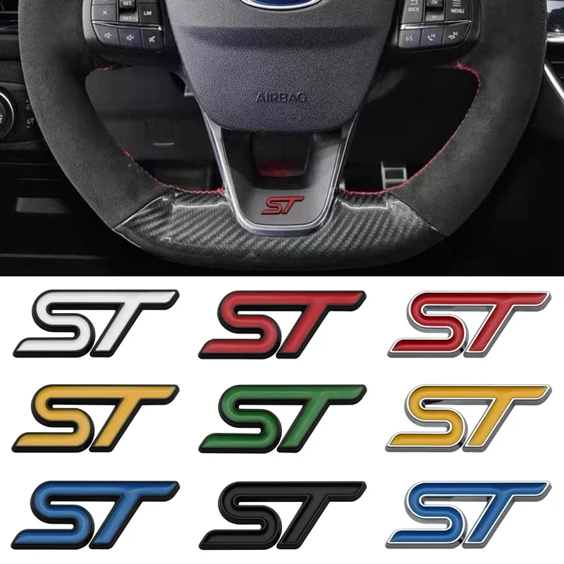 

3.3x1.3cm Car Body Side Metal Emblem Rear Trunk Badge Sticker for Ford Mazda Honda Volvo Audi Chevroelt Nissan KIA Lexus Peugeot