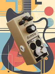 ISET DM-02 Analog Dumble Overdrive Pedal Mini Guitar Effect Pedal for Electric Guitar Bass True Bypass