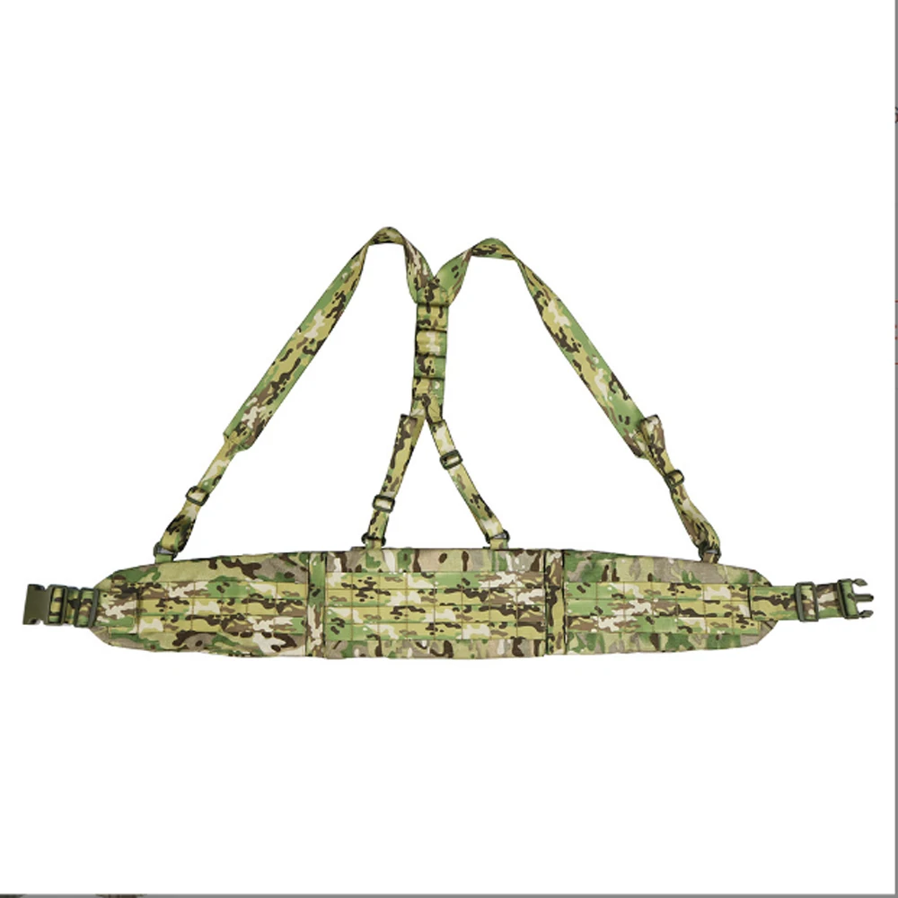 

Detachable adjustable CS training tactical belt set widened and thickened tactical waist seal