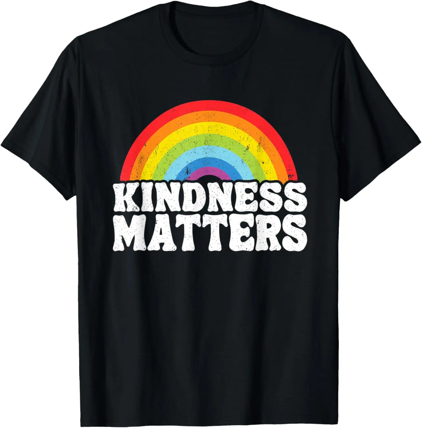 Positive Anti Bullying Rainbow Sped Teacher Kindness Matters T-Shirt